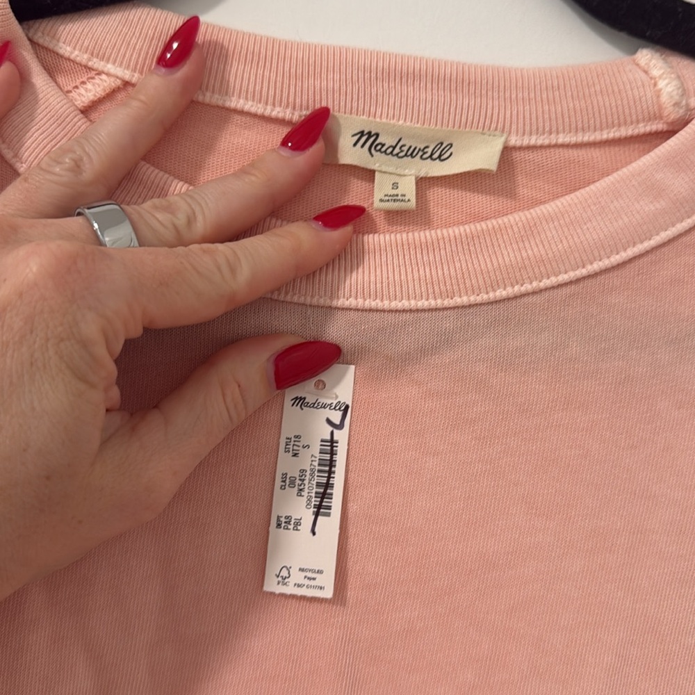 Madewell Relaxed Long-Sleeve Raglan Tee - Picture 2 of 4